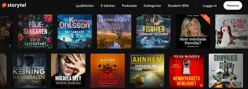 Storytel – pionjären bland ljudbokstjänster