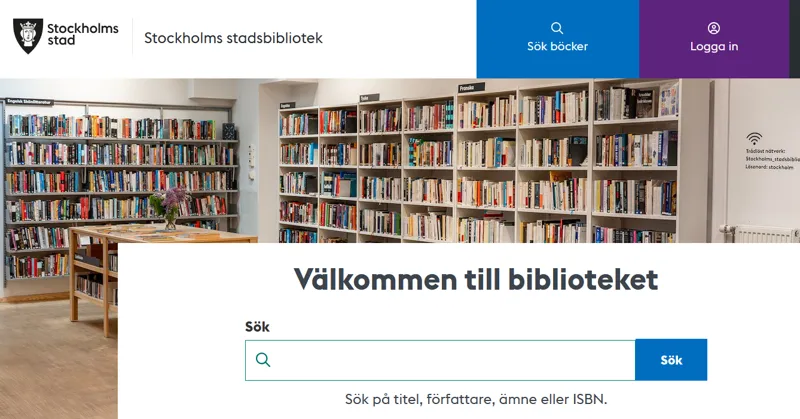Bibliotekens digitala utbud i dag